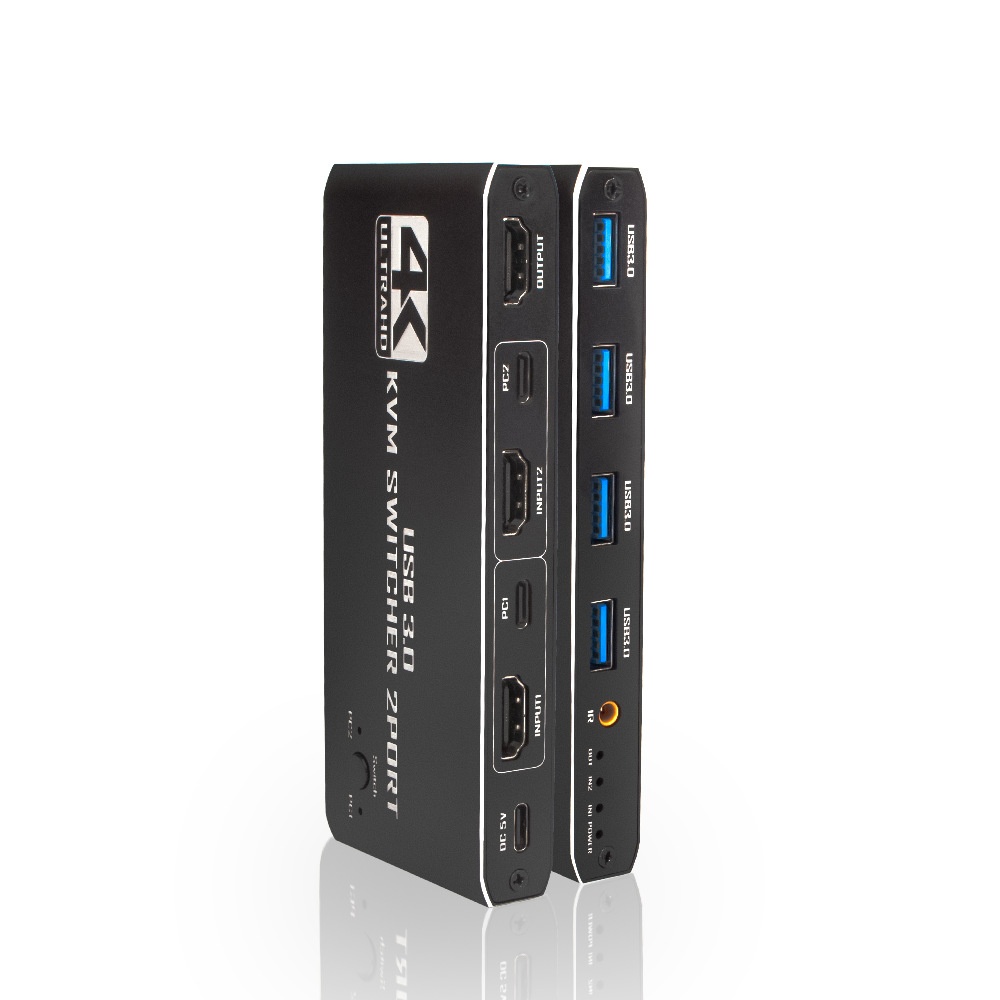 Home Office Kvm Switch - Универсальный HDMI KVM-переключатель 2-в-1, 4K, 60