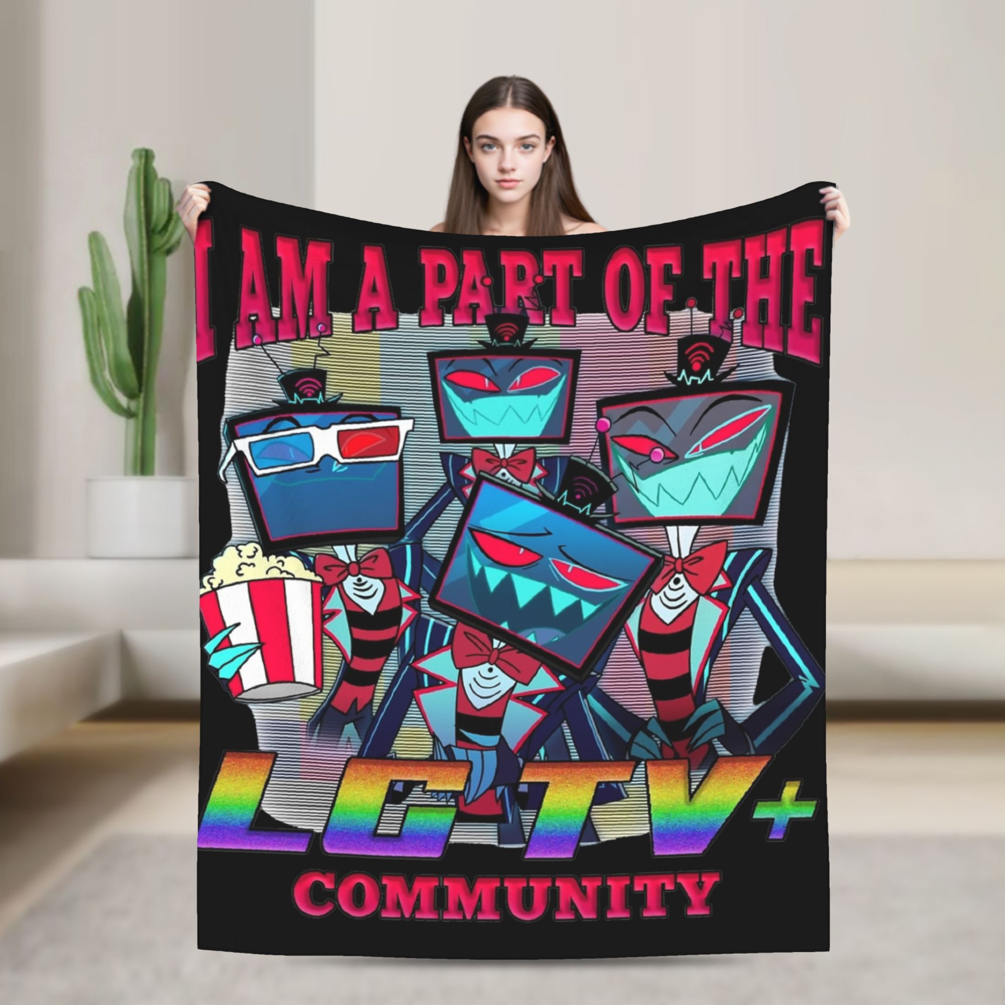 Плед Vox Hazbin Hotel для LG T – обзор и цена Home Office Lg Tv