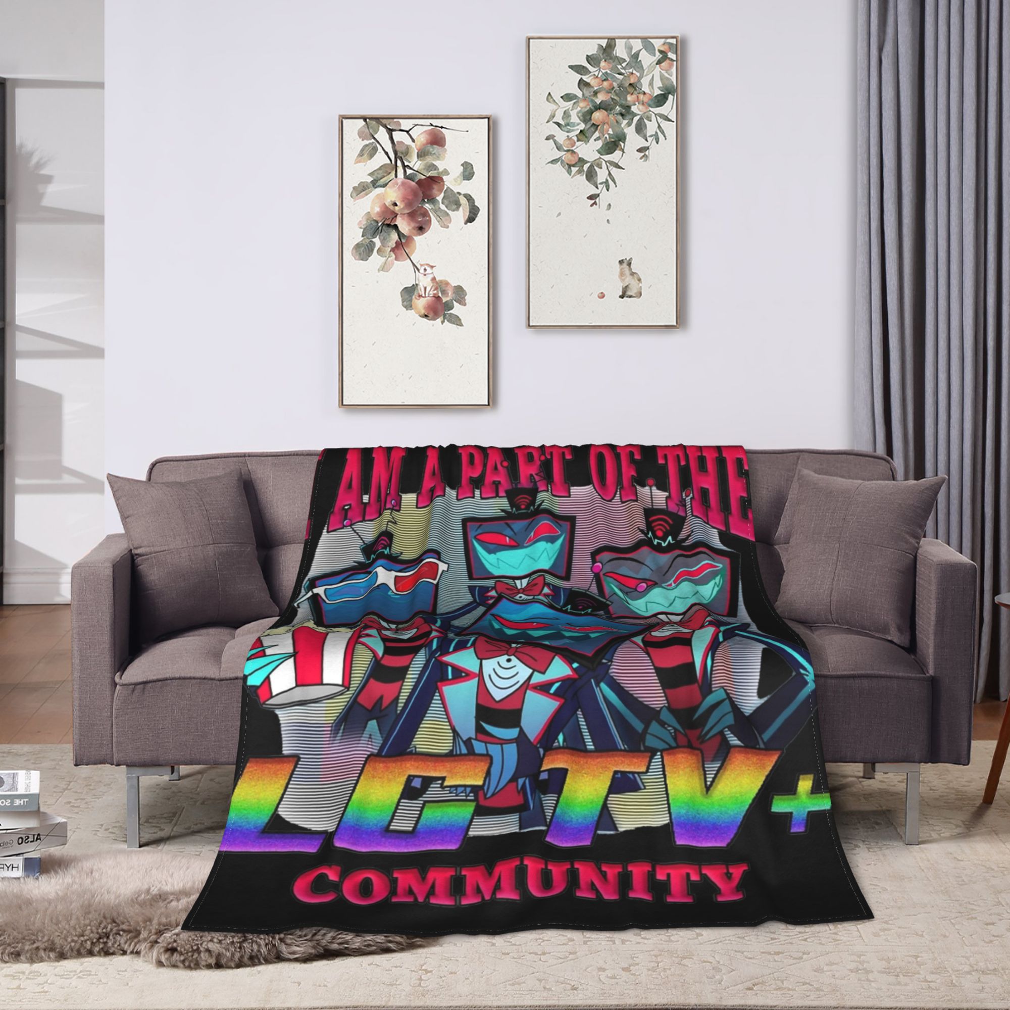 Плед Vox Hazbin Hotel для LG T – обзор и цена Home Office Lg Tv