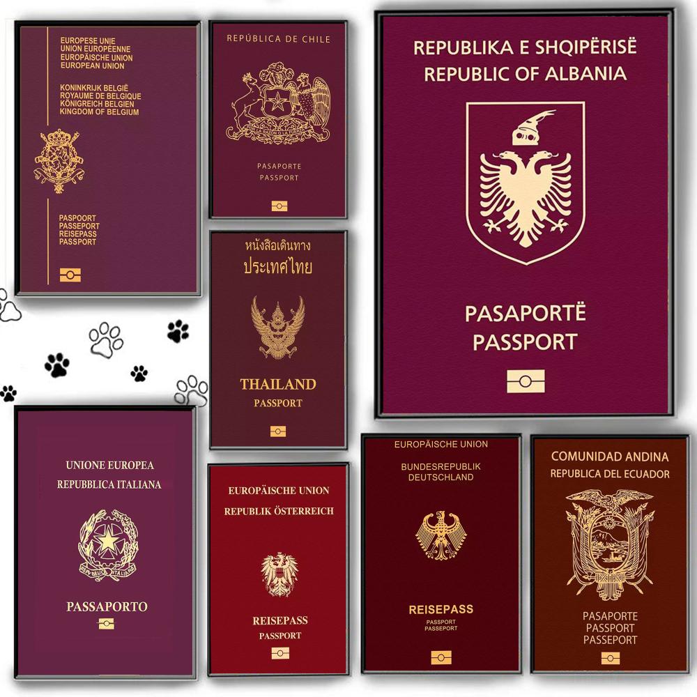 Red-background Passports Poste – обзор и цена Home Office Passport