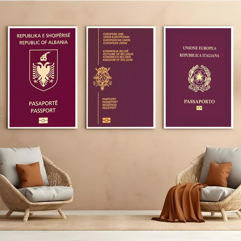 Red-background Passports Poste – обзор и цена Home Office Passport