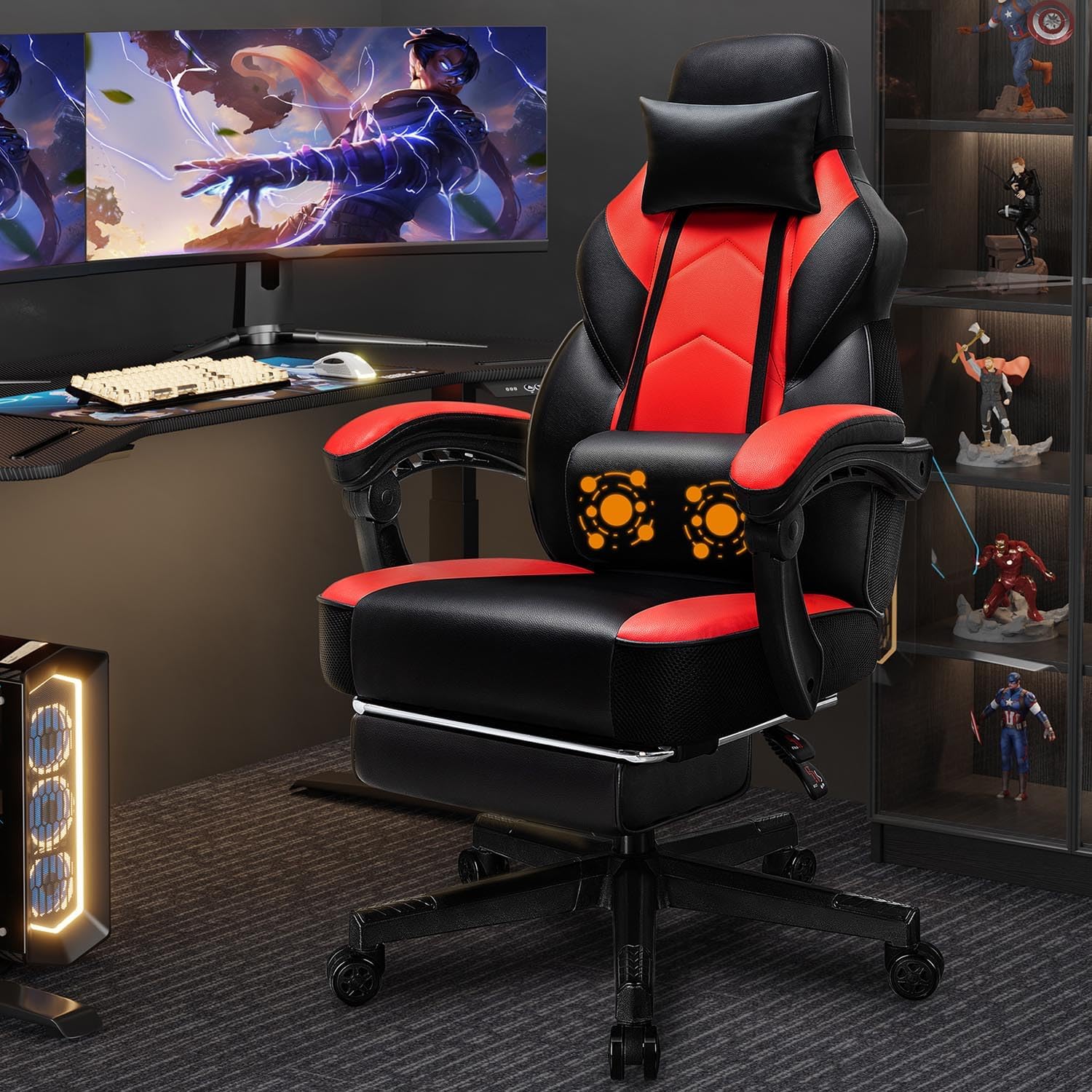 Игровое кресло с подставкой дл – обзор и цена Home Office Image