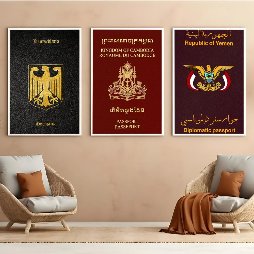 Плакат для паспортов с глубоки – обзор и цена Home Office Passport