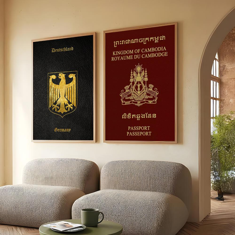 Плакат для паспортов с глубоки – обзор и цена Home Office Passport